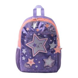 Totto Mochila Morral Star Cat M MJ04STC002-2410-4Q8M Morado Niña Poliester Estampado Satín Funcional Precio: 36.79000039. SKU: B16BKA9GGR