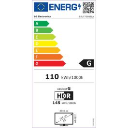 LG UHD 65UT73006LA Televisor 165,1 cm (65") 4K Ultra HD Smart TV Wifi Azul LG UHD 65UT73006LA Televisor 165,1 cm (65") 4K Ultra HD Smart TV Wifi Azul