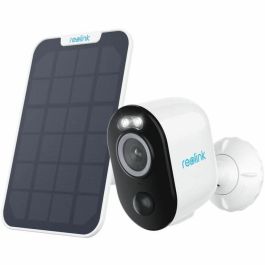 Reolink B330 Cámara de Seguridad Exterior con Panel Solar, Blanco
