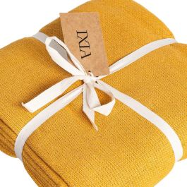 Colcha Ocre Algodón Textil/Hogar 280 X 260 cm