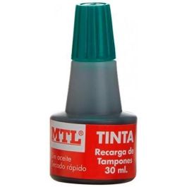 Mtl Tinta de Sellar para Recarga de Tampones 30 mL Verde Precio: 0.79000053. SKU: BIX79538