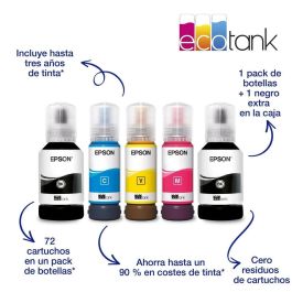 Epson Equipo multifuncion color EcoTank ET-4856 A4 Epson Equipo multifuncion color EcoTank ET-4856 A4