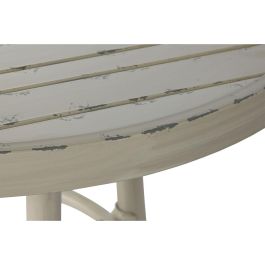 Mesa Comedor Terraza Y Jardin DKD Home Decor Blanco Rozado 70 x 75 x 70 cm