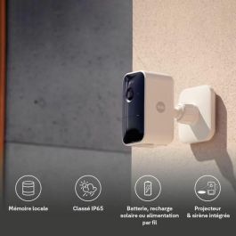 Yale YAL1740703029637 Cámara inteligente para exteriores Full HD 1080p, 154° de visión, visión nocturna