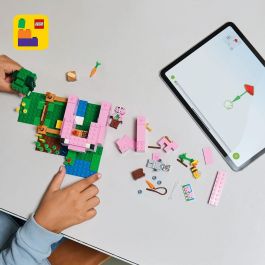 LEGO 21268 Minecraft Casa del Cochinillo - Juego de Construcción para Niñas a partir de 7 Años