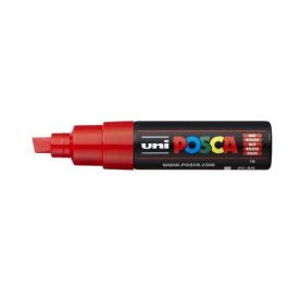 POSCA Marcador PC-8K No Permanente Punta Biselada 8.0 mm Rojo Precio: 4.79000038. SKU: BIX148890000