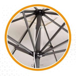 Sombrilla Aktive Crema 270 x 261 x 270 cm