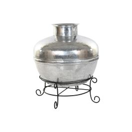 Jarron Item Home DKD Home Decor Plateado Negro 75 x 90 x 75 cm Precio: 396.4999995. SKU: B1FZJ7M8LE