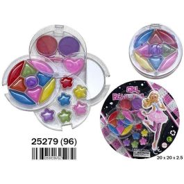 Rama Kit de Maquillaje para Niñas de 4 Pisos en Caja Redonda, Dimensiones 20x20x2,5 cm, Edad Mínima Recomendada +3 Años Precio: 2.6899994. SKU: B19M5WHTYG