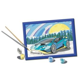 Kit de pintura por números CreArt Kids Lamborghini de 18 x 24 cm, Art Number, a partir de 7 años, 25842, Ravensburger