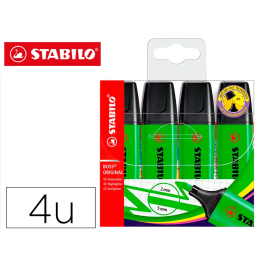 Stabilo Marcador Fluorescente Estuche 4 Colores Pastel Precio: 4.49999968. SKU: S7815829