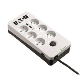 Eaton Protection Box - Supresor/Protector de Sobretensión - 6 tomas FR - 2 puertos USB - 2,50 kVA - 230V CA
