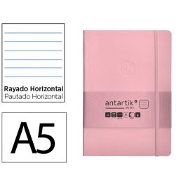 Cuaderno Con Gomilla Antartik Notes Tapa Blanda A5 Hojas Rayas Rosa Pastel 80 Hojas 80 gr Fsc Precio: 5.50000055. SKU: B1KEGJ4RJ2