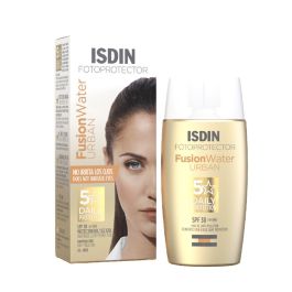 Isdin Fotoprotector Facial Fusion Water Urban SPF 30 Antipolución Luz Azul Antifatiga Oil-Free Precio: 25.95000001. SKU: S4517748