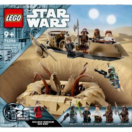 LEGO 75396 Star Wars Esquife del Desierto y Fosa del Sarlacc, Juego de Construcción 558 Piezas