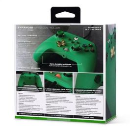 Power A 1518814-02 Mando con Cable Mejorado para Xbox Series X/S, Verde - Botones Asignables, Vibración Dual, Cable USB 3m Power A 1518814-02 Mando con Cable Mejorado para Xbox Series X/S, Verde - Botones Asignables, Vibración Dual, Cable USB 3m