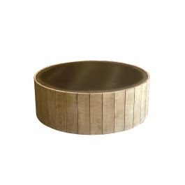 Mesa de Centro Home ESPRIT Abeto Madera MDF 90 x 90 x 30 cm Precio: 204.49999944. SKU: B1EX28NNZ8