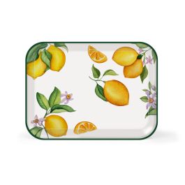 Bandeja La Mediterránea 42 x 31 cm Frutas 9 Unidades Bandeja La Mediterránea 42 x 31 cm Frutas 9 Unidades