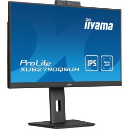 iiyama XUB2790QSUH-B1 Monitor ProLite 27" QHD (2560x1440) IPS 100Hz 0.4ms con USB-C KVM HDMI DP Negro