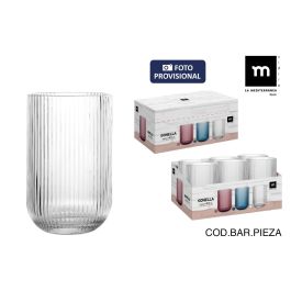 La Mediterranea Vaso Alto Sonella 430 cc Transparente 8x8x13 cm Precio: 28.49999999. SKU: B18Y4SGAPD