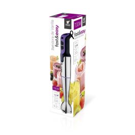Thulos Batidora de Mano TH-BM512 700W Morado - 2 Velocidades, Acero Inoxidable, Vaso Medidor 800ml