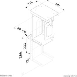 Soporte Neomounts CPU-D075BLACK