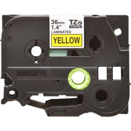 BROTHER Cinta laminada amarillo/ negro 36mm Precio: 24.50000014. SKU: B12JZB2PTL