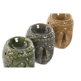 Quemador Oriental DKD Home Decor Verde Mostaza 13.5 x 8 x 17 cm Set de 9 (3 Unidades) Quemador Oriental DKD Home Decor Verde Mostaza 13.5 x 8 x 17 cm Set de 9 (3 Unidades)