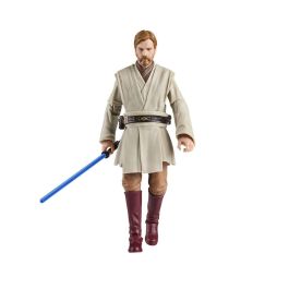 Hasbro Figura Obi-Wan Kenobi Star Wars: La venganza de los Sith The Black Series 15cm Articulada con Sable de Luz