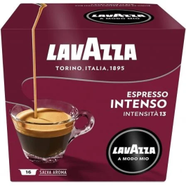 Lavazza Cápsula Intensamente para cafeteras A Modo Mio Caja de 16 08602