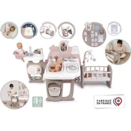 Smoby Casa de los Bebés Baby Nurse con 3 Áreas de Juego, para Muñecos de hasta 42cm, Dimensiones 149x71x71cm, Edad +3 Años Smoby Casa de los Bebés Baby Nurse con 3 Áreas de Juego, para Muñecos de hasta 42cm, Dimensiones 149x71x71cm, Edad +3 Años