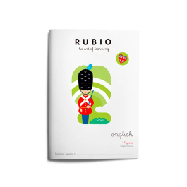 Rubio Cuaderno Inglés 7 Años Principiantes Primaria Phonics Curso Vacaciones Inteligencias Múltiples Rubioenglish.com Precio: 3.79000024. SKU: B19J4VT8CX
