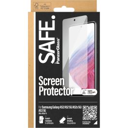 PanzerGlass Protector de Pantalla SAFE. para Samsung Galaxy A52, A52 5G, A52s 5G, A53 5G - Ultra-Wide Fit, Antihuellas