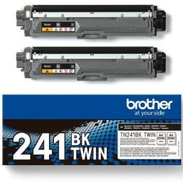 Toner Brother Tn241Bktwin Hl3140 - 3170 - 3150 - Dcp9020 - Mfc9140 - 9330 - 9340 Negro 2500 Paginas Pack