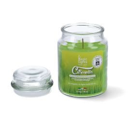 Magic Lights Vela citronela en tarro 510ml - Repelente de mosquitos, cera prensada para mayor duración