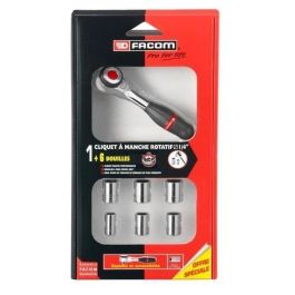 Composición de sujeción 3/8 con trinquete de 360 ° - - FACOM Composición de sujeción 3/8 con trinquete de 360 ° - - FACOM Precio: 128.49999987. SKU: B1FSFJE5BJ