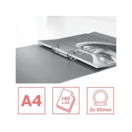 Esselte Colour Breeze Carpeta 2 Anillas Redondas 25 mm DIN A4 Polipropileno Colores Surtidos