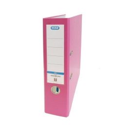 Elba Archivador de Palanca de Cartón Forrado PVC con Rado Top Folio Lomo 80 mm Rosa, Cantoneras Metálicas y Tarjetero Precio: 4.49999968. SKU: B1CBPZLL6H