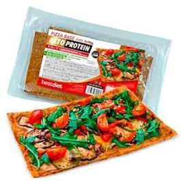 KETO PROTEIN Base de Pizza 2 Unidades x 90 g c/u (180 g) - Alta en Proteínas, Baja en Carbohidratos, Keto, Sin Azúcares Añadidos, Alto Contenido en Fibra Precio: 4.49999992. SKU: B1AAAPVRXB
