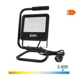 Edm Foco proyector led con pie Black series 50W 4000lm 6400K luz fría 24x21x34cm Precio: 30.50000052. SKU: B15ZP336CQ