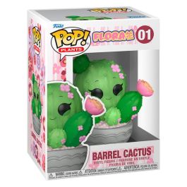 Funko 88381 POP! Vinyl Flora Barrel Cactus Figura Coleccionable de Cactus Barril de 8.6 cm