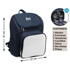 Mochila Nevera Kit Picnic Excursión Azul Marino Precio: 18.58999956. SKU: B13PAAV4T3