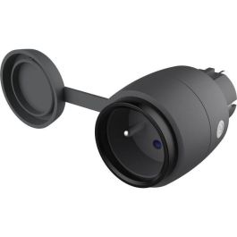 GAO AUC1697019356009 Kit 3 mini enchufes con mando a distancia + Mando a distancia, 230V, Blanco