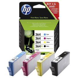 HP N9J73AE Nº 364 Pack Cuatricolor Cian Magenta Amarillo Negro Tinta Original Precio: 63.50000019. SKU: B1DEDF4CPH