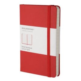 Cuaderno Moleskine Clasico Tapa Dura 13X21 240H 70Gr. Horizontal Con Goma Roja Precio: 19.68999967. SKU: B143X74KN3