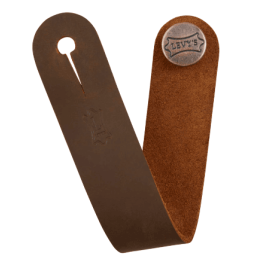 Levys Adaptador de Correa para Guitarra Acústica Cuero Marrón