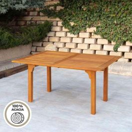 Mesa Extensible Aktive Madera de acacia 200 x 74 x 100 cm