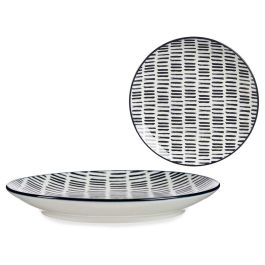 Plato Postre 20Cm Dibujo Lineas Negro Vessia (24 Unidades) Precio: 49.50000011. SKU: B1F43YPFVX