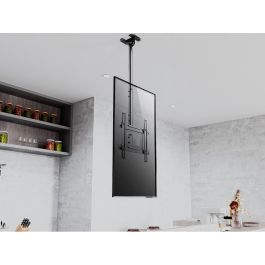 Equip 650321 Soporte de Techo para TV 32"-70" (81.3-177.8cm) 50kg, Inclinable 5-25°, Negro
