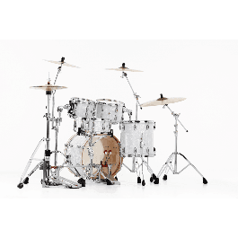 Pearl PMX Master Professional 2014Bx/1007T/1208T/1414F Set Cascos Batería Profesional Arce White Marine Pearl
